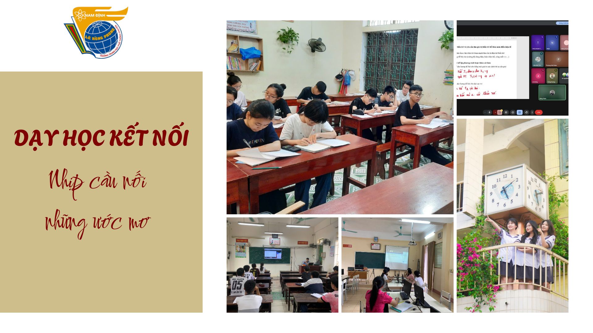 Dạy học kết nối - Nhịp cầu nối những ước mơ